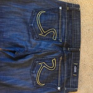 Rock & Republic long dark wash jeans